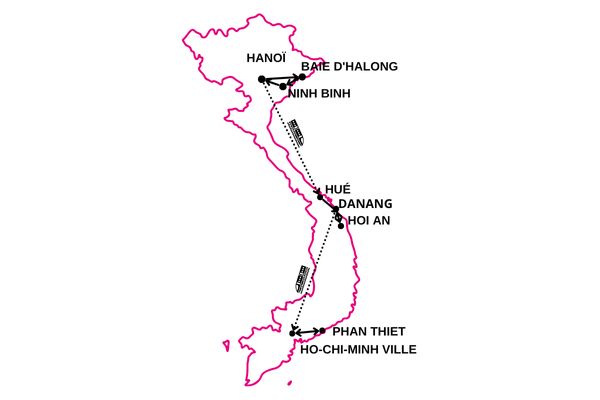 Circuit De la Baie d'Halong à Phan Thiet 5* Charme pas cher photo 3