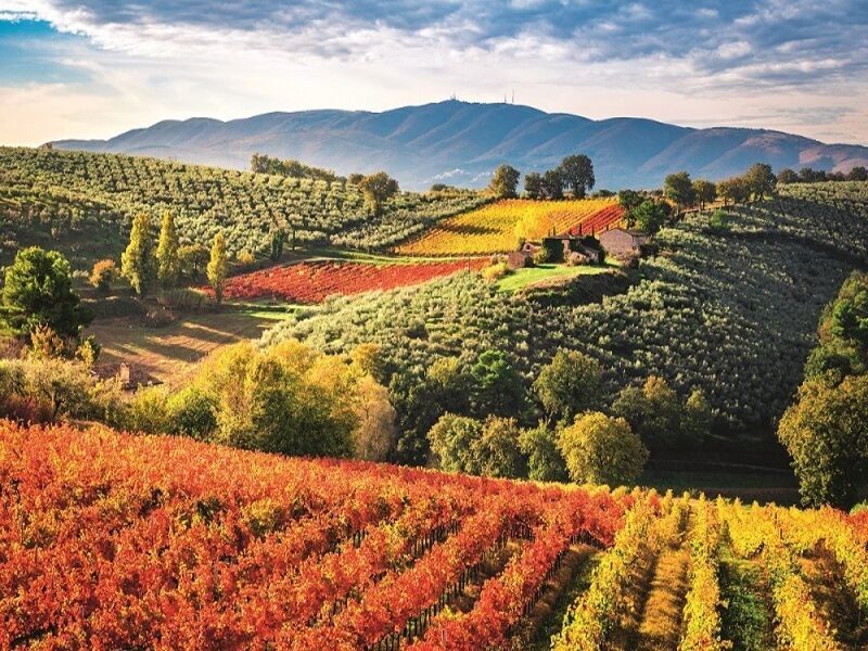 Autotour Villes montagneuses de l'Ombrie - De Rome A Rome pas cher