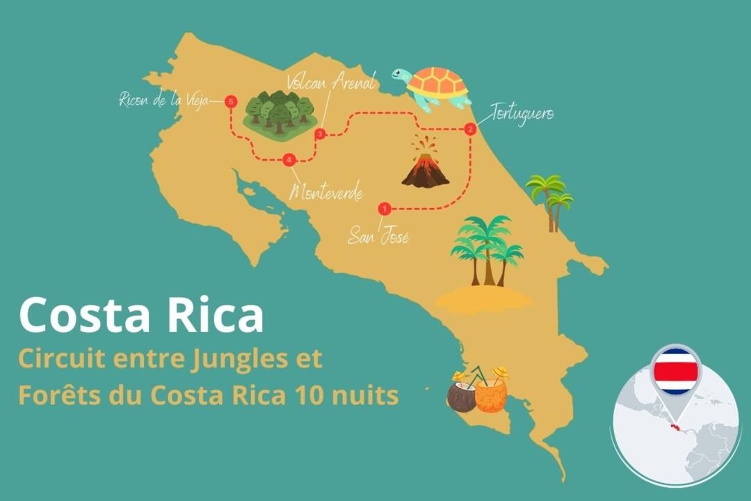Circuit entre Jungles et Forêts du Costa Rica et Tortuguero 3* pas cher photo 3