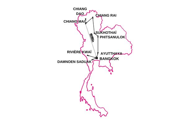 Circuit Siam Insolite, Des Tribus du Nord aux Temples Khmers en Privatif pas cher
