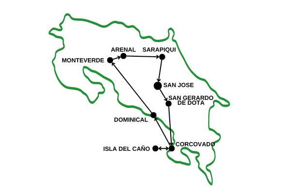 Circuit Odyssée Verte au Costa Rica : Corcovado et Volcans pas cher photo 3