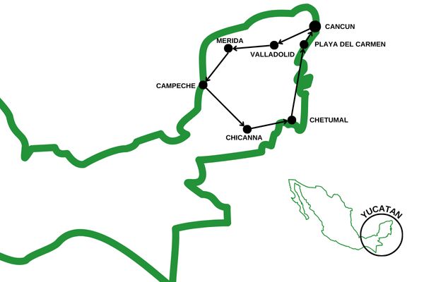 Circuit Lagunes et Pyramides du Yucatan pas cher photo 3