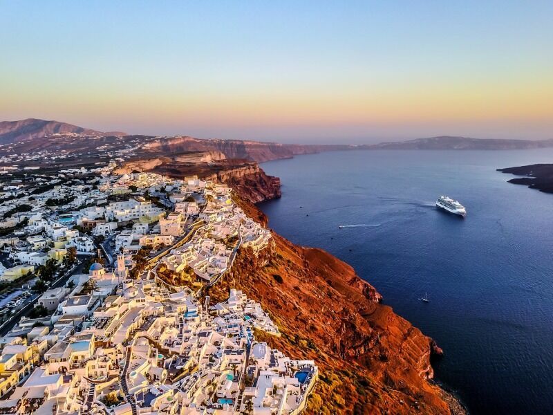 Circuit en liberté Combiné Santorin Amorgos pas cher photo 2
