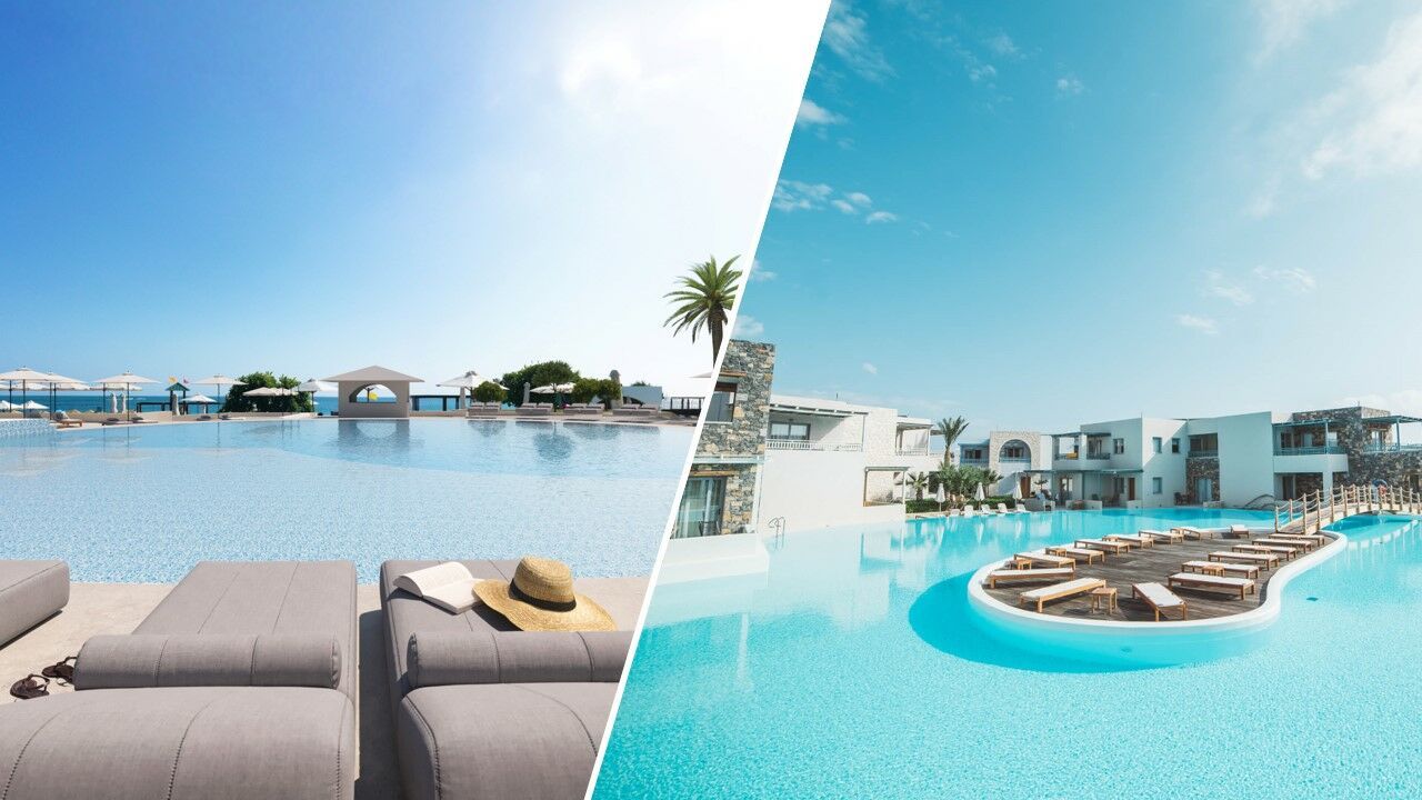 Combiné Crète | Hersonissos - Ierapetra : Creta Maris 5* & Club Jet tours Ostria 5* avec location de pas cher photo 2
