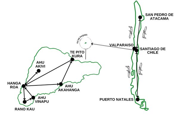 Circuit Contrastes Chiliens : Patagonie, Atacama et Île de Pâques pas cher photo 3