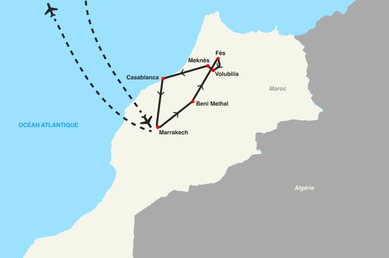 Circuit Jet Tours A L'Essentiel - Le Maroc Impérial avec extension - Kenzi Menara Palace 5* pas cher photo 6