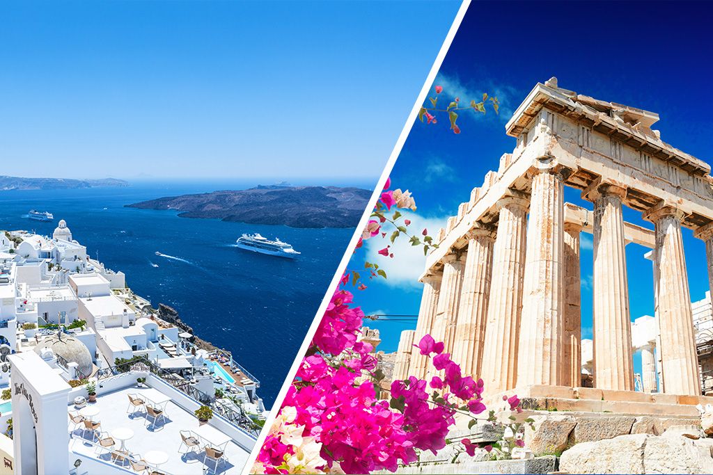 Combiné Athènes île de Paros et île de Santorin 2*-3* pas cher photo 2