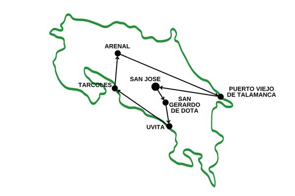 Autotour Les Secrets du Sud Costaricain + Vols Flex pas cher photo 3
