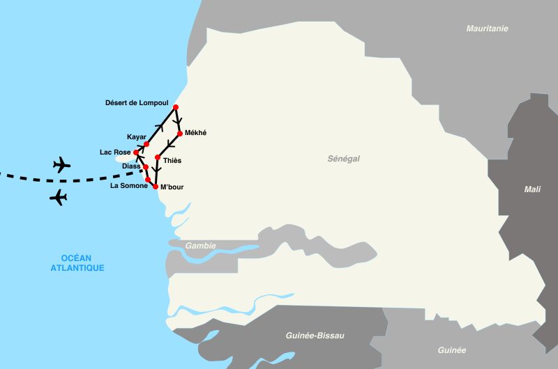 Kappa Circuit aux Couleurs du Sénégal et extension au Royam Hôtel 4* pas cher photo 3