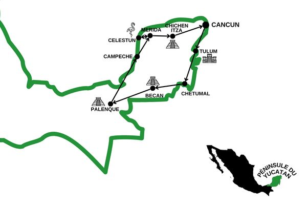 Circuit Viva Yucatan ! - Vols Flex pas cher photo 3