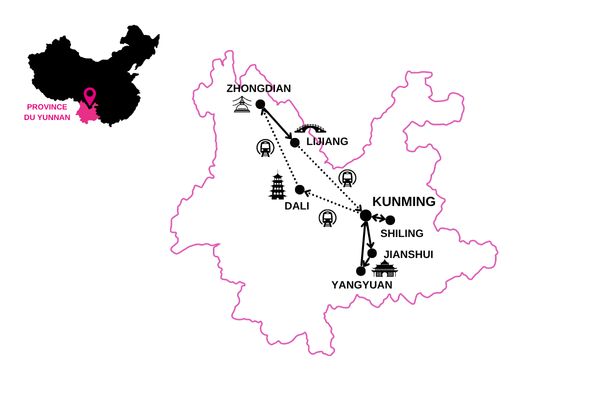 Circuit Yunnan Authentique, Rizières de Yuanyang et Trésors Tibétains - Vols Flex pas cher photo 3