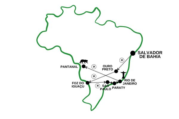 Circuit Baianas et Cariocas, Trésors du Brésil et du Pantanal pas cher photo 4