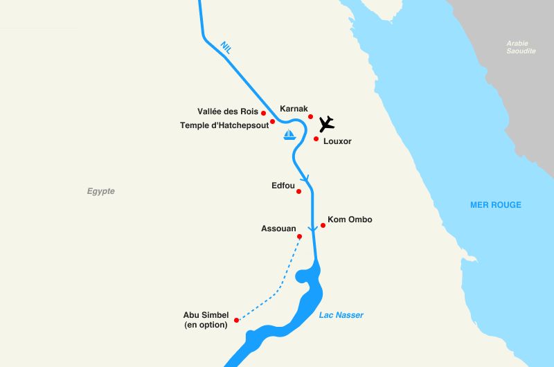 Circuit Jet tours Au Fil de L’Eau – Caire et Elégance sur le Nil – Dahabeya Lady Assiya 5* luxe pas cher photo 3