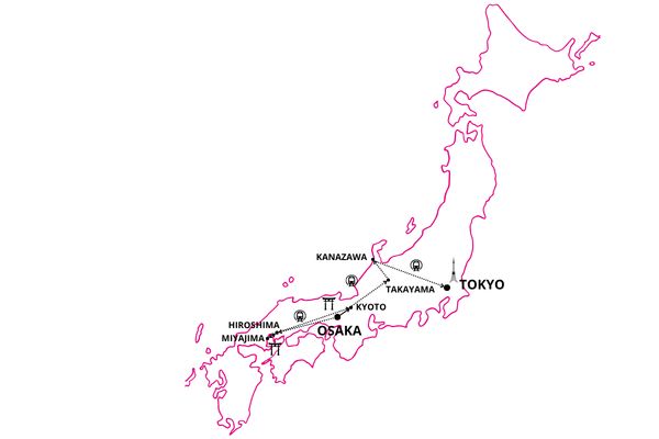Circuit Grande Traversée du Japon, de Miyajima aux Alpes Japonaises pas cher photo 3