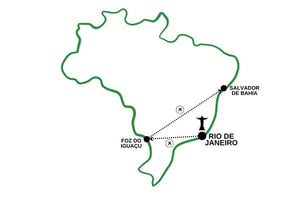 Circuit Les Incontournables du Brésil en Privatif - Vols Flex pas cher photo 3