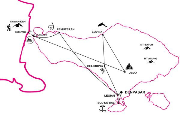 Circuit Odyssée Balinaise et Kawah Ijen en Privatif pas cher photo 3