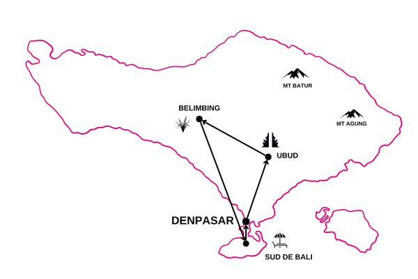 Combiné Jungle, Rizières et Sable de Bali 4* - Vols Flex pas cher photo 3