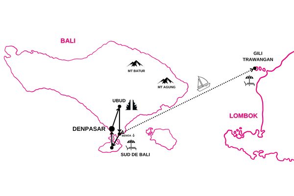 Combiné Jungle, île de Gili et Sable de Bali - Vols Flex pas cher photo 3