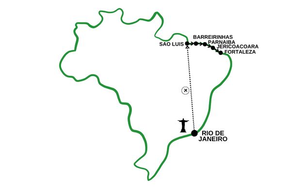 Circuit Brésil Doré : de Rio aux Dunes des Lençois pas cher photo 2