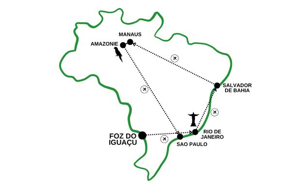 Circuit Brésil, Entre Samba, Caïpirinha et Jungle Amazonienne pas cher photo 31