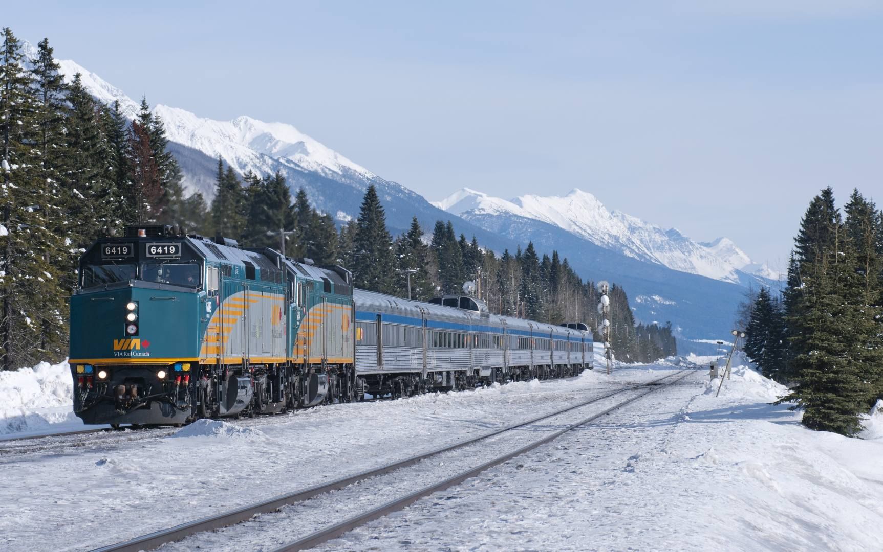 L'Odyssée canadienne en train - en hiver - 13J/11N - 2027 pas cher