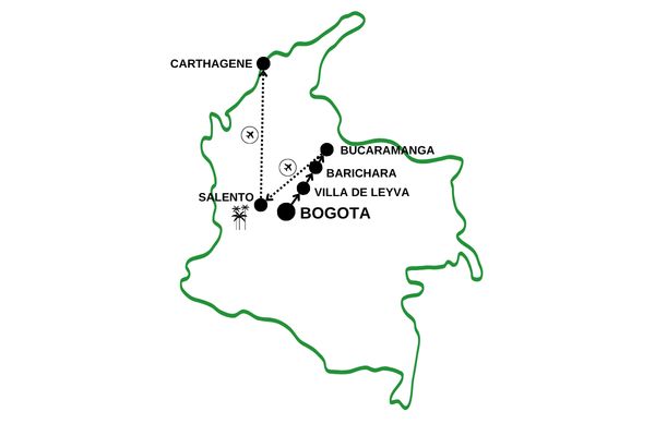 Circuit Les Incontournables de la Colombie en Privatif - Vols Flex pas cher photo 2