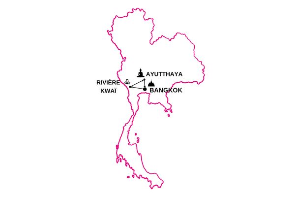 Circuit Passionnément Thaïlande en privatif : entre Royaumes, Rivière Kwaï et Parc National pas cher photo 1