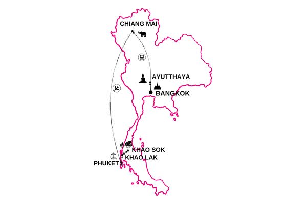 Circuit L'essentiel de la Thaïlande : des cités du Siam au Parc de Khao Sok en privatif pas cher photo 16