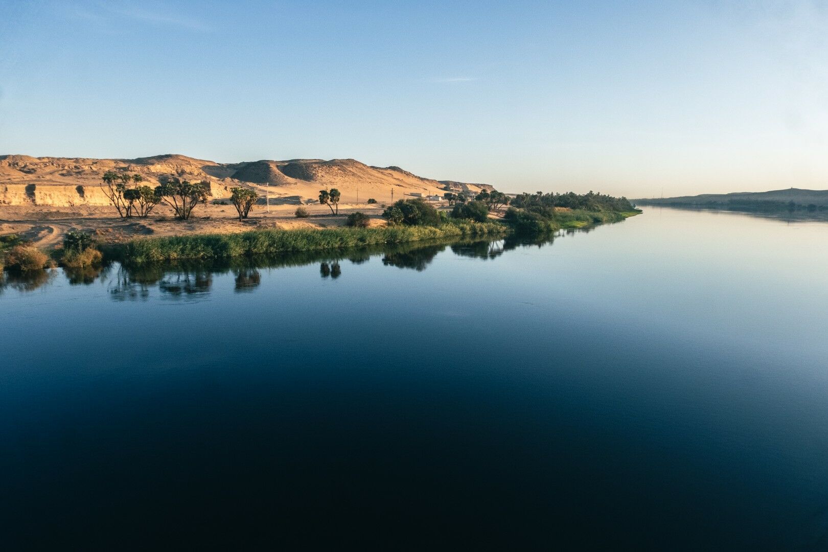Regard sur le Nil en Dahabeya Papyrus pas cher photo 5