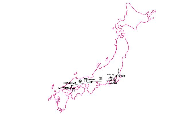 Circuit Ohayo Nippon, Du Mont Fuji à l'île des torii - Vols Flex pas cher photo 2