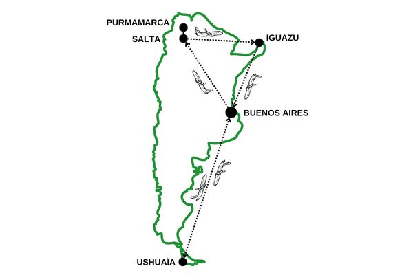 Circuit Contrastes de la Terre de Feu et du Nord Argentin - Vols Flex pas cher photo 2