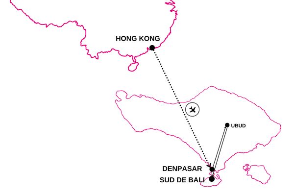 Combiné De Hong Kong à la Jungle de Bali - Vols Flex pas cher photo 2