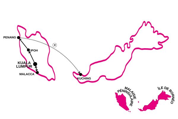 Circuit Couleurs de Malaisie et Merveilles de Bornéo - Vols Flex pas cher photo 2