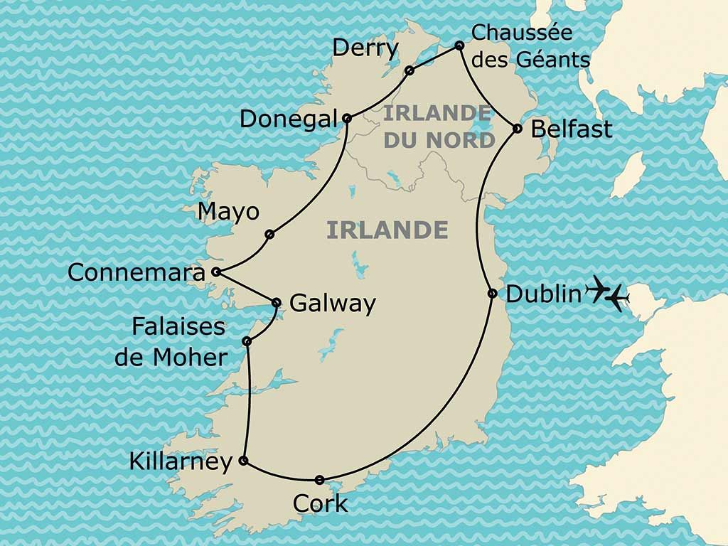 voyage irlande carrefour