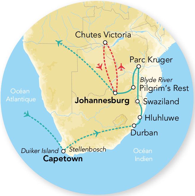 Circuit Splendeurs d'Afrique du Sud et extension Chutes Victoria 3* pas cher photo 20