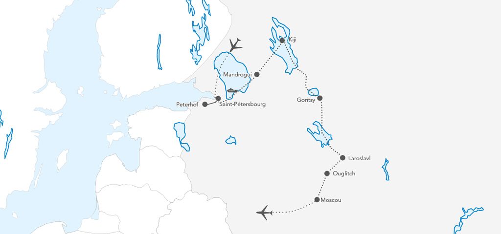 Croisère Au Fil de la Volga de St Petersbourg à Moscou 3* pas cher photo 2