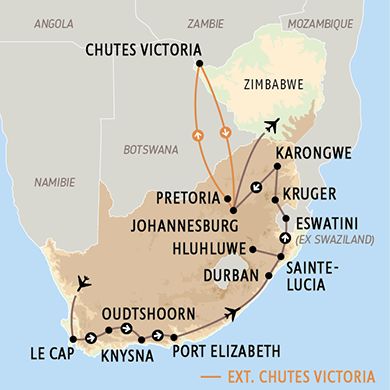 Circuit Lumières d'Afrique du Sud et Chutes Victoria 4* pas cher photo 12