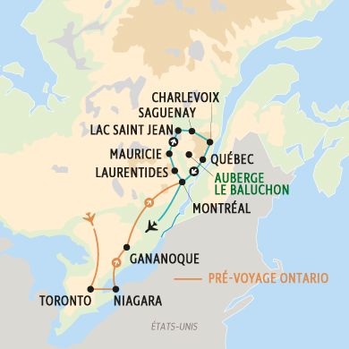 Autotour Panoramas sur le Québec, Ontario et Niagara 3* pas cher photo 16