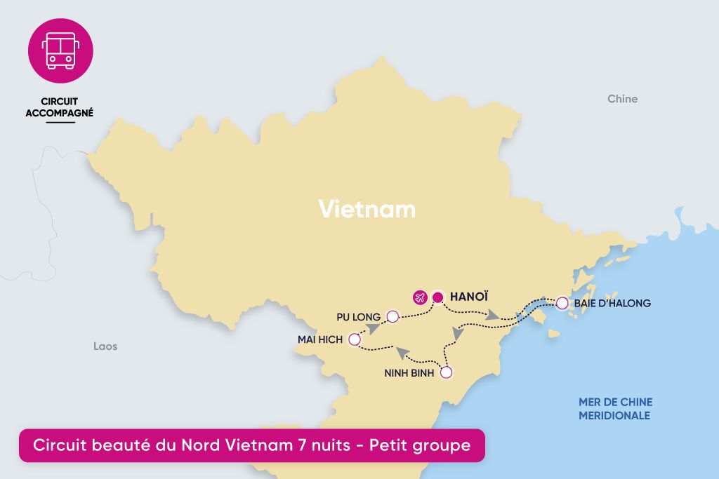 Circuit beauté du Nord Vietnam 7 nuits - Petit groupe pas cher photo 2