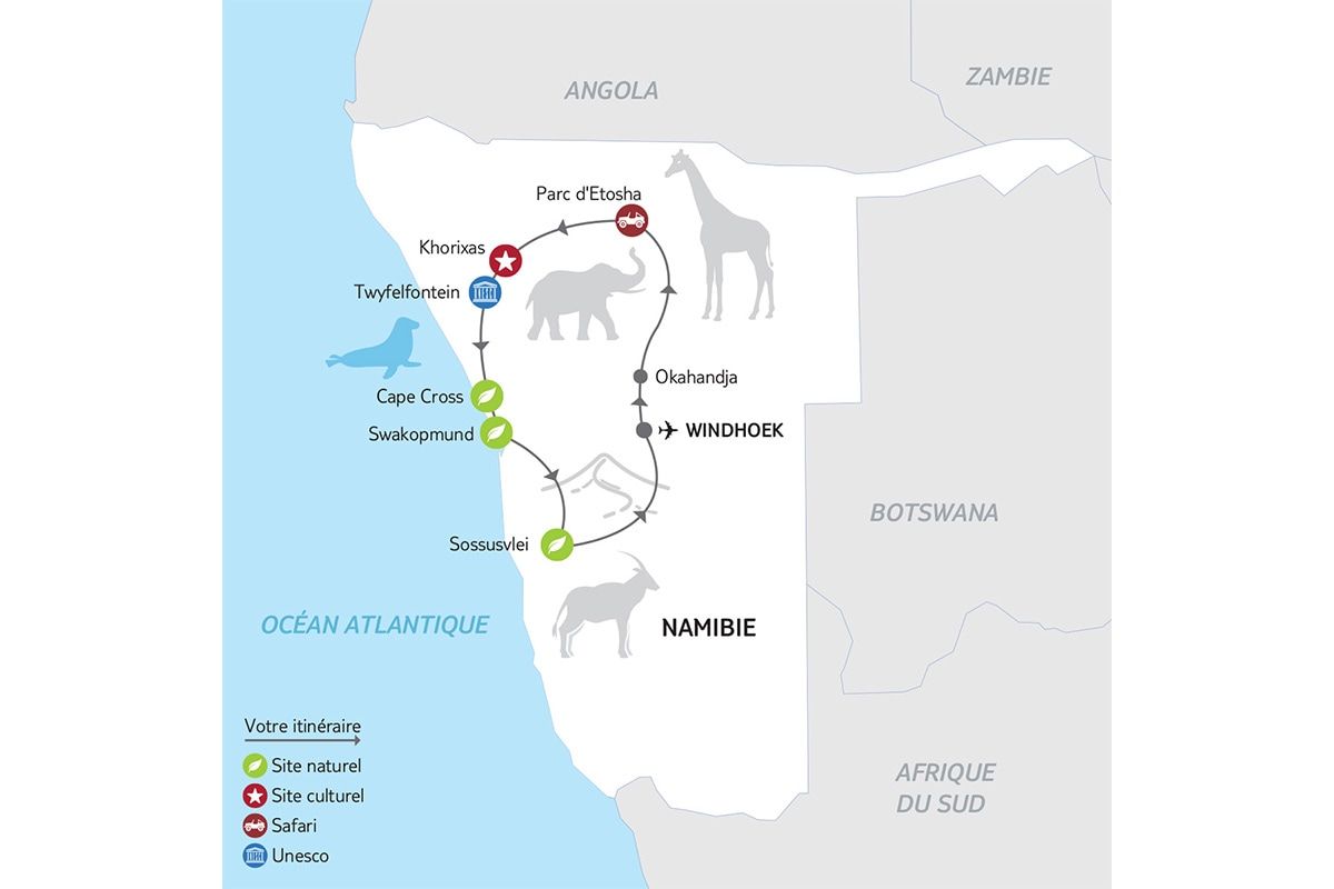 Autotour Dunes et Désert Namibiens 2*-3* pas cher photo 22