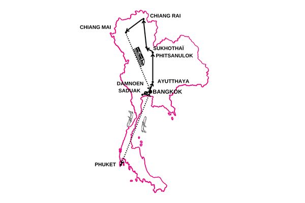 Circuit Royaume du Siam 3*-4* et séjour à Phuket 5* pas cher photo 3