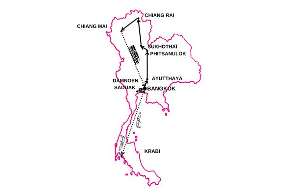 Circuit Royaume du Siam et séjour à Krabi 4* pas cher photo 3