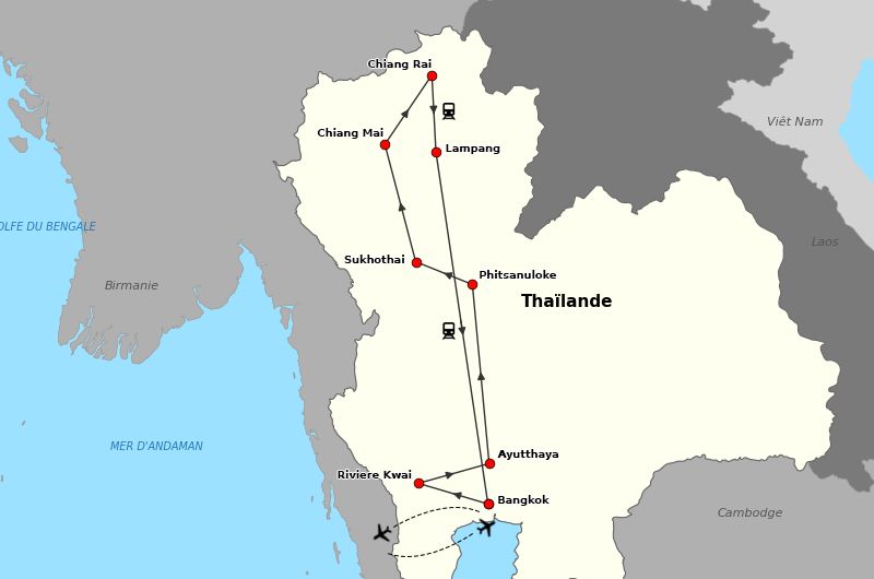 Circuit Authentique Thaïlande et séjour Kappa Club Thai Beach Resort 5* pas cher photo 2