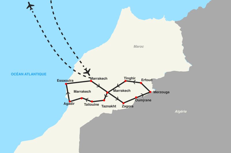 Circuit Le Sud Marocain en 4x4 et Extension Kappa Club Hôtel Iberostar Founty Beach Agadir 4* pas cher photo 2