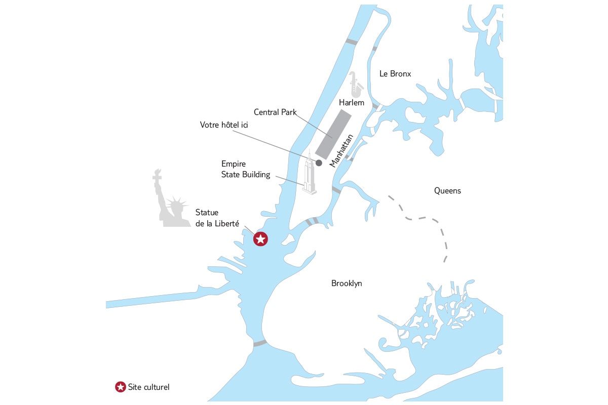 Circuit New York, New York 4* pas cher