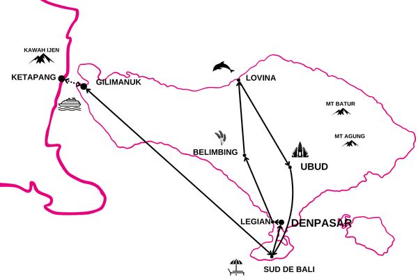 Circuit Odyssée Balinaise et Volcan de Kawah Ijen 4* pas cher photo 3