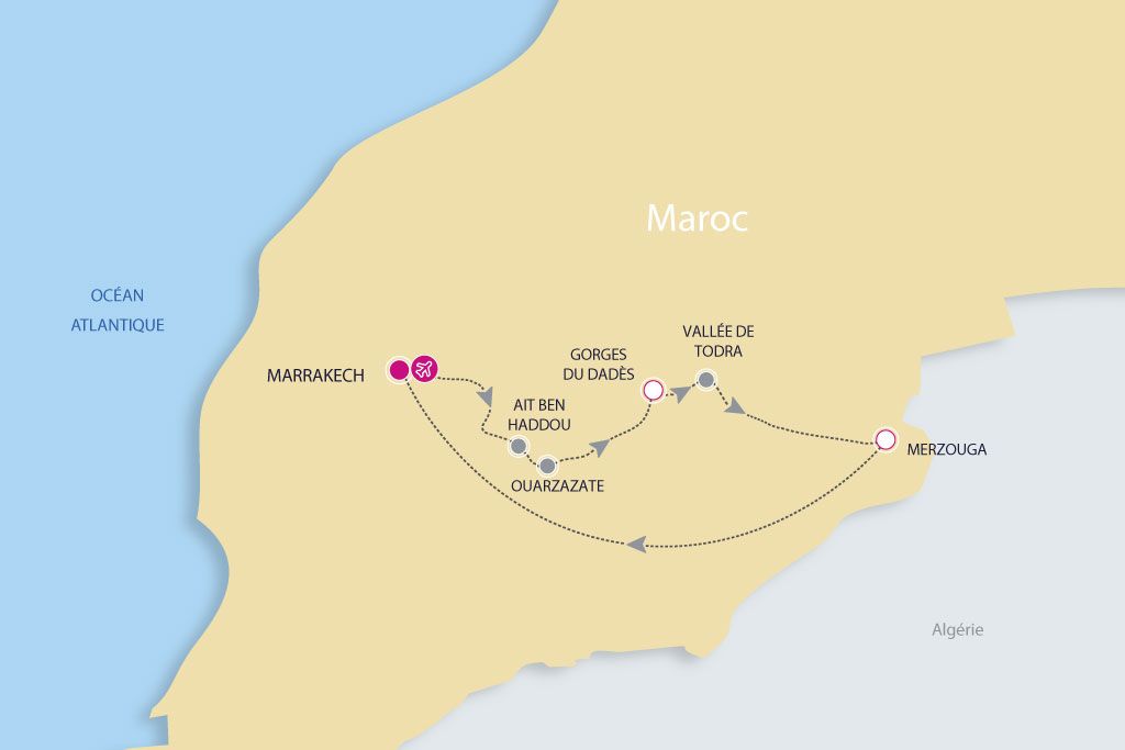 Circuit Marrakech et Désert de Merzouga pas cher photo 3