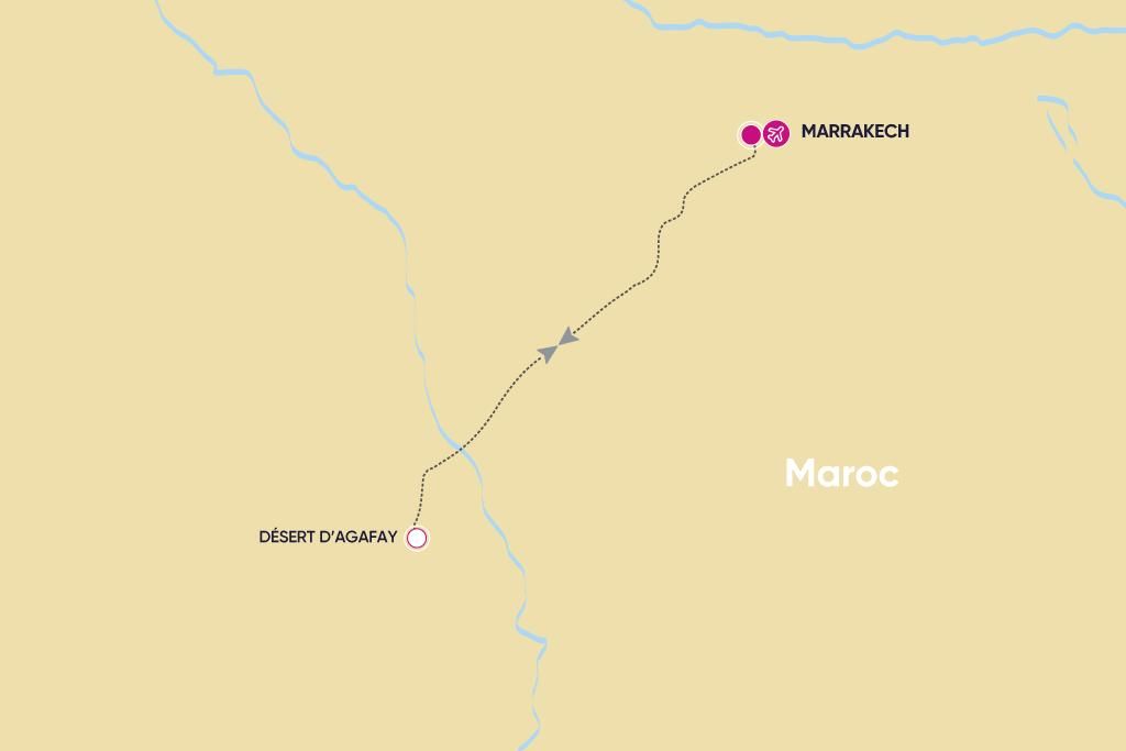 Circuit Marrakech et Expérience Unique au Désert d'Agafay 4* pas cher photo 2