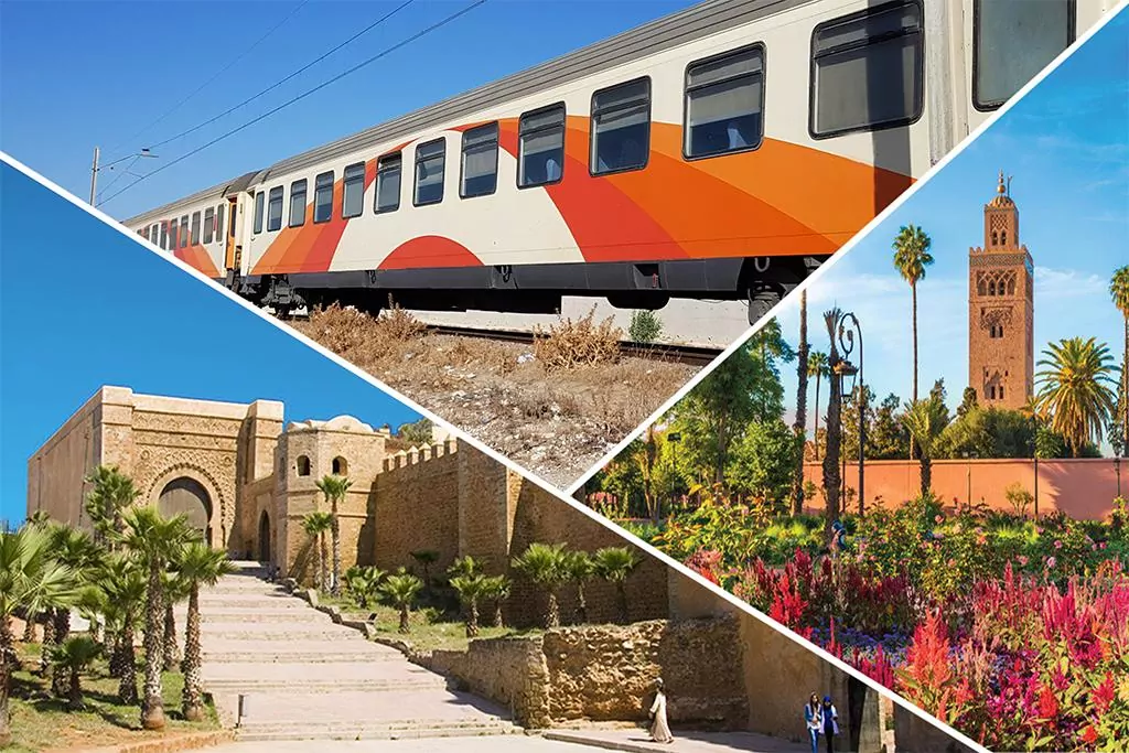 Circuit Maroc > Les Villes Impériales en train MarrakechRabatFèsMeknès