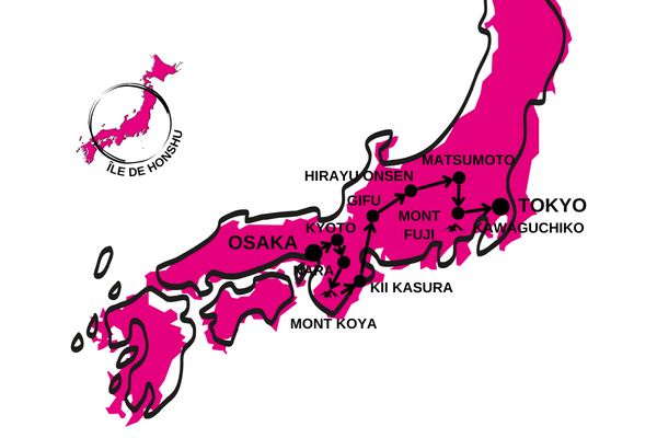 Circuit Au Coeur du Japon et 3 nuits Osaka-Kyoto 3* pas cher photo 2